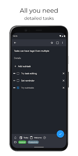 Screenshot of Blitz.do: Tasks Reminders ToDo