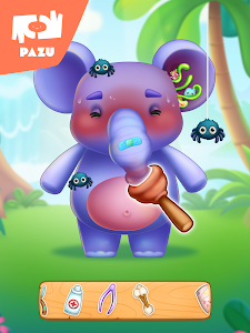 Jungle Animal Kids Care Games poster 14