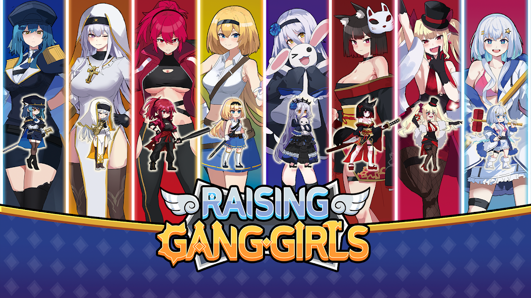 Raising Gang-Girls:Torment Mob 1.0.22 APK + Mod (Unlimited money / Mod Menu / High Damage) for Android