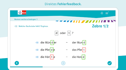 Zebra Deutsch Klasse 1-4 screenshot 13