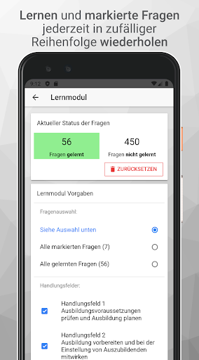 AEVO-Held Prüfungsvorbereitung Screen 2