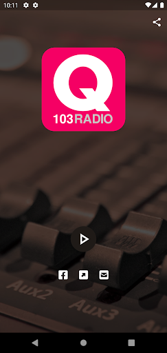 Android application Q103 Radio screenshort