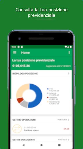 Android application Fondenel screenshort