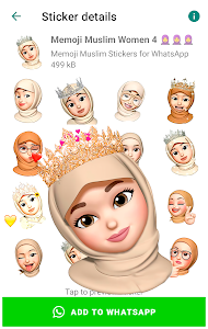 Memoji Hijab Muslim Stickers Unknown