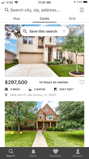 Monument Realty Search Screen 2