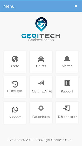 Android application GeoiTech screenshort