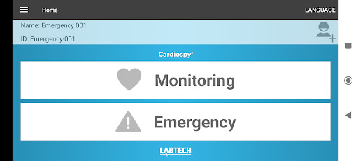 Cardiospy Mobile ECG Screen 2
