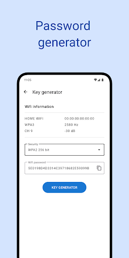 Screenshot of Wifi password pro