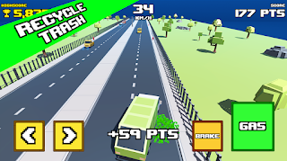 Crazy Road: Trash Dump Truck - Screenshot 3