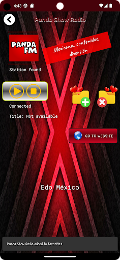 Radio Estado México (EdoMex) Screen 3