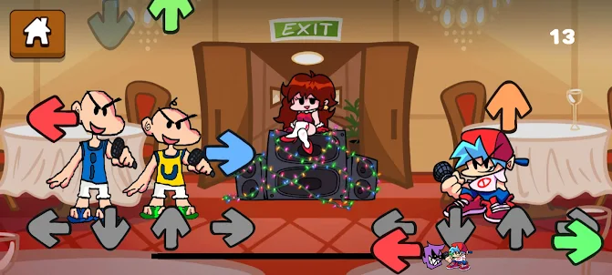FNF Vs Upin ipin Mid Fight ミサ