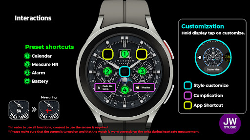 JW068 jwstudio watchface Screen 3