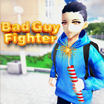 Cover Image of Download Bad Guy Fight In School - High School Life Game  APK