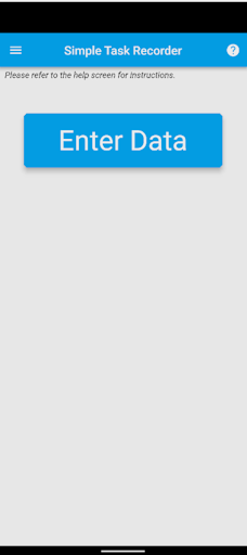 Android application Simple Task Recorder screenshort
