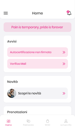 Alessia Fit Trainer Screen 2