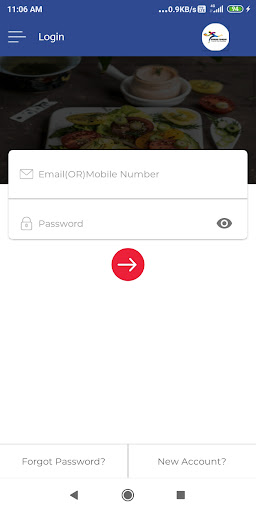 PhoneFoodie -Food delivery Screen 2