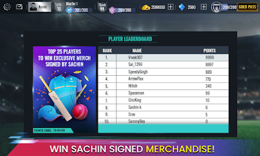 Sachin Saga Cricket Champions MOD APK Download Free For Android 3