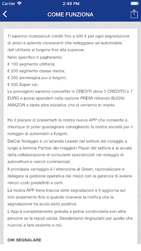Dalcar Noleggio Screen 3