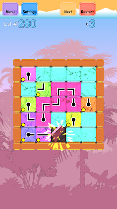 Swapping Lines Puzzle - Connec - Screenshot 2