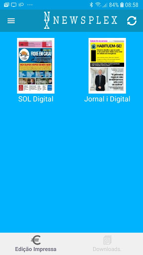 Android application Newsplex Digital screenshort