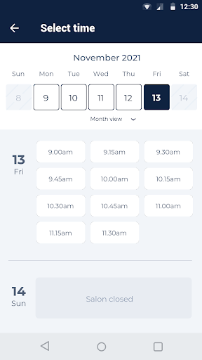 Hairmatters App Screen 2