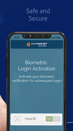 iRakyat Mobile Banking Screen 3