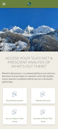 Android application Monthly Barometer screenshort