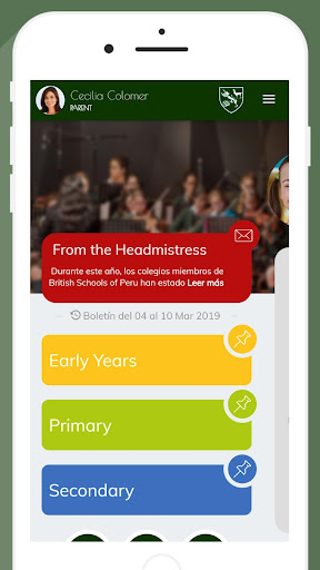 Android application San Silvestre School screenshort