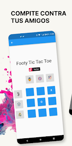 Footy tic tac toe