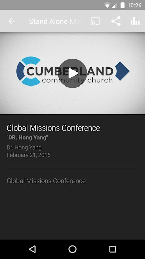 Cumberland Community Church Screen 2
