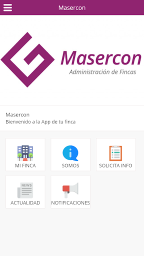 Android application Masercon screenshort
