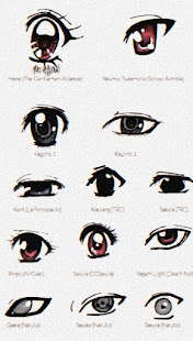 Draw Anime Eyes Ideas 1.0 APK screenshots 3