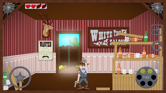 Ядосан шериф — екранна снимка на физически пъзел