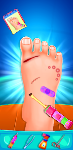 เกม ASMR คลินิกแพทย์เท้า