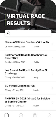 MyRunResults Screen 3