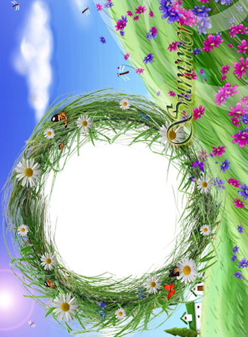 Android application Summer Photo Frames screenshort