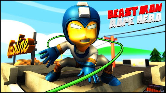 Beast Iron Rope Hero - Monster Stickman Hero Games Varies with device screenshots 12