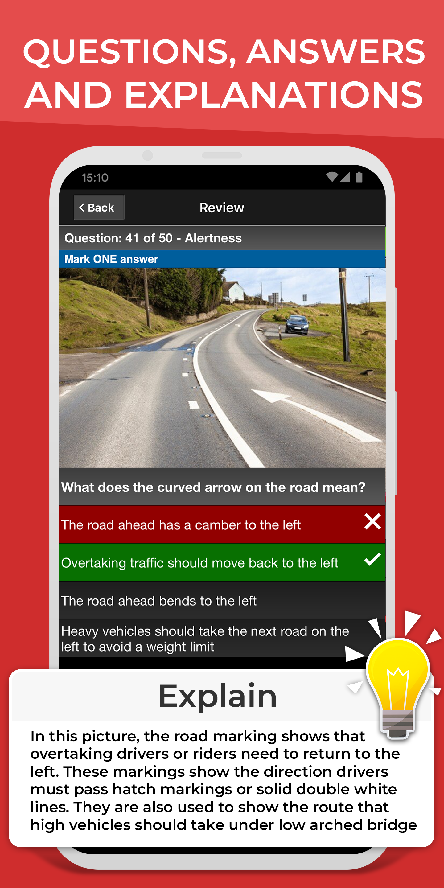 Android application Driving Theory Test UK 2022 screenshort