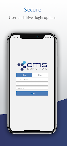 Android application SupaTrak screenshort