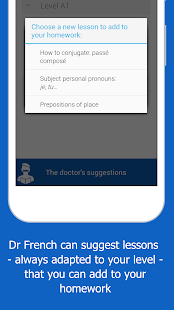 Dr French, French grammar Screenshot