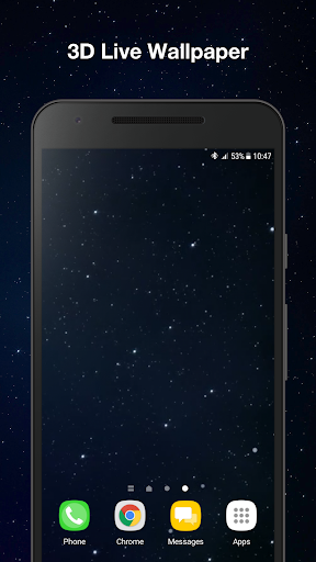 Android application Dark Black Live Wallpaper screenshort