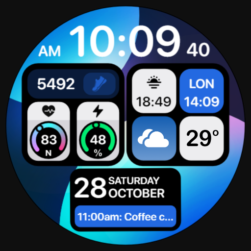 Get PRIME Home OS 4 Watch Face for Android Aso Report