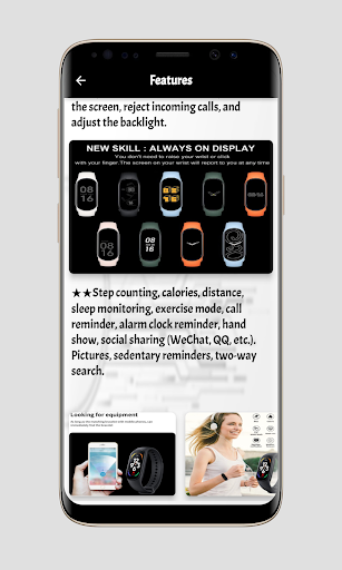 Smart Bracelet Fitpro Guide Screen 3