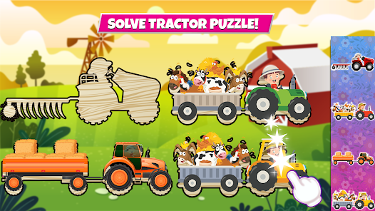 Captura de Pantalla 2 Tractores agrícolas para niños android