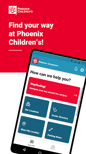 Android application Phoenix Children's Hospital screenshort
