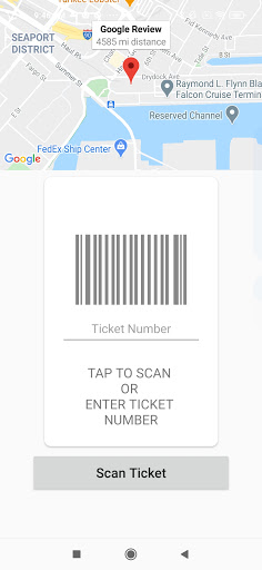 Android application iPayParking screenshort