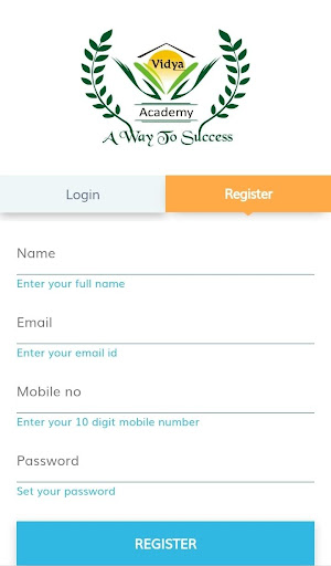 Vidya Academy Screen 2