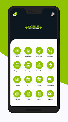Android application Mobile Trainers screenshort