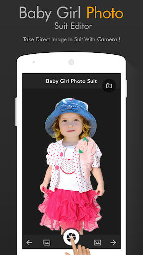Android application Baby Girls Photo Suit screenshort