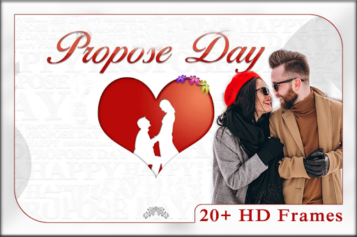 Propose Day photo frame